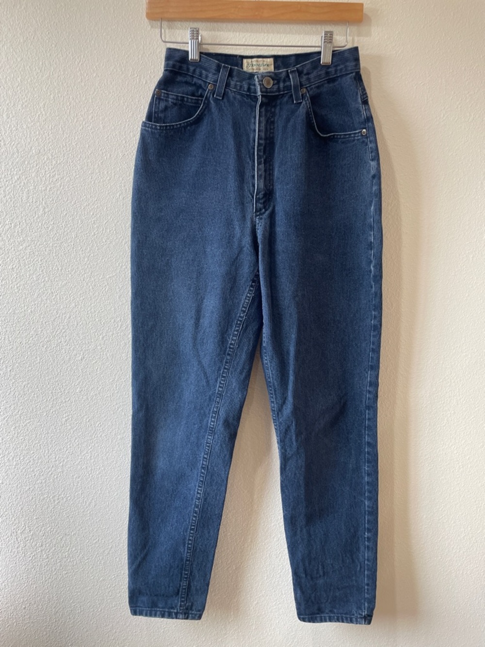 St. John's Bay High-Rise Dark Blue Mom Jeans